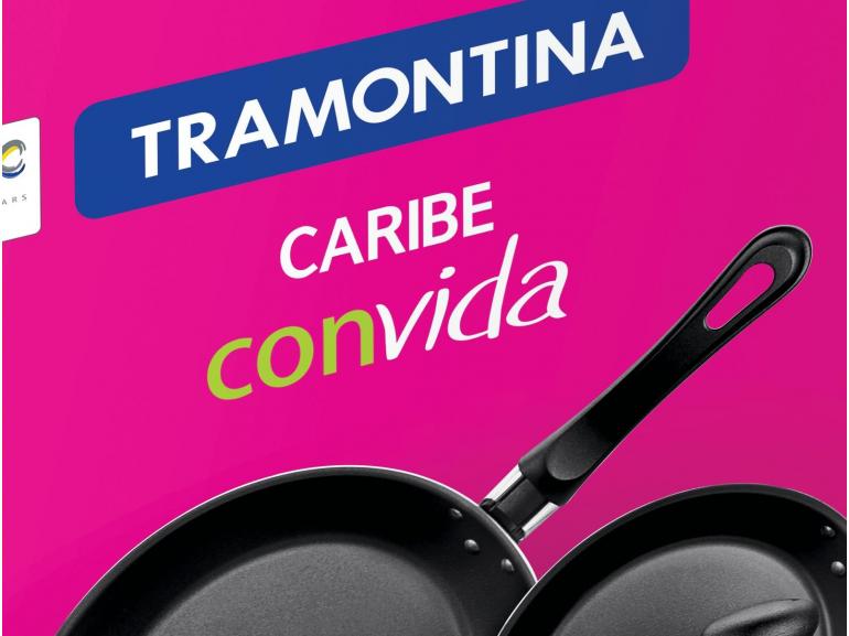 Jogo de Panelas 5 peas em Starflon - Caribe - 20299/021 - Tramontina