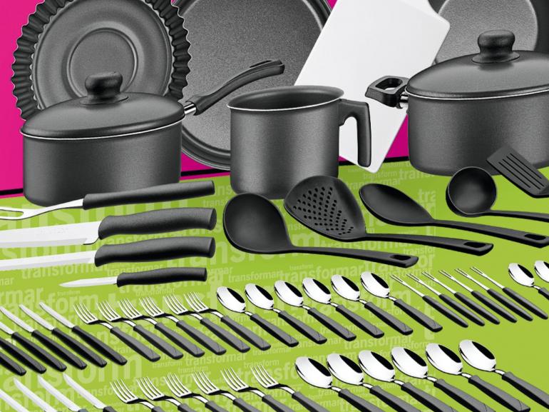Kit Cozinha 64 peas - Caribe - 20299/032 - Tramontina