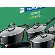 Jogo de Panelas 5 peas Preto - Mnaco - 20899/050 - Tramontina