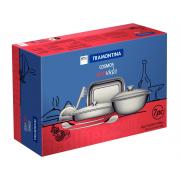 Jogo de Cozinha e Mesa 7 peas em Ao Inox - Cosmos - 64310/080 - Tramontina