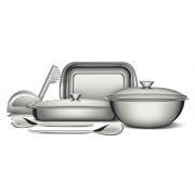 Jogo de Cozinha e Mesa 7 peas em Ao Inox - Cosmos - 64310/080 - Tramontina