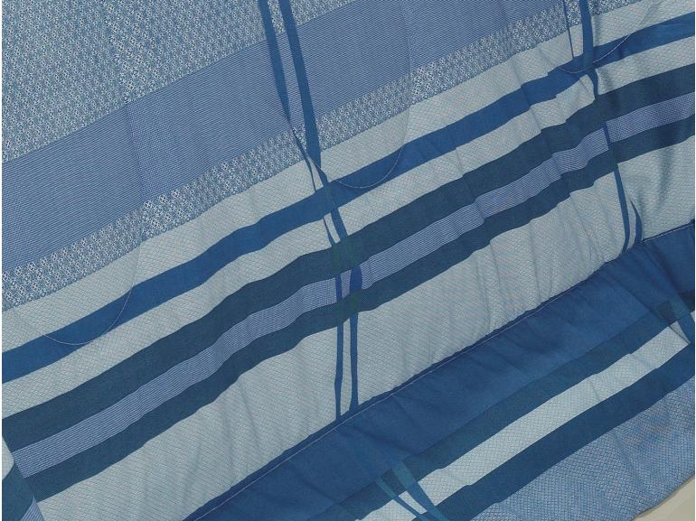 Edredom Casal Percal 200 fios - Adonis Azul - Dui Design