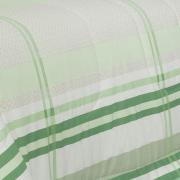 Edredom Casal Percal 200 fios - Adonis Verde - Dui Design