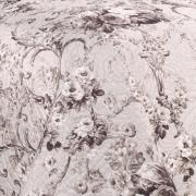 Kit: 1 Cobre-leito King Bouti de Microfibra Ultrasonic Estampada + 2 Porta-travesseiros - Adore Noz Moscada - Dui Design