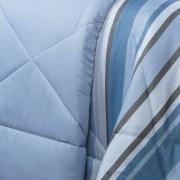 Edredom King Cetim 300 fios - Alcazar Azul - Dui Design