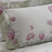 Edredom Solteiro Percal 180 fios 100% Algodo - Alxia Rosa - Dui Design