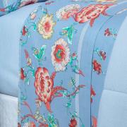 Jogo de Cama Casal 150 fios - Alicia Indigo - Dui Design