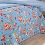Edredom Queen 150 fios - Alicia Indigo - Dui Design