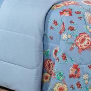 Edredom Queen 150 fios - Alicia Indigo - Dui Design