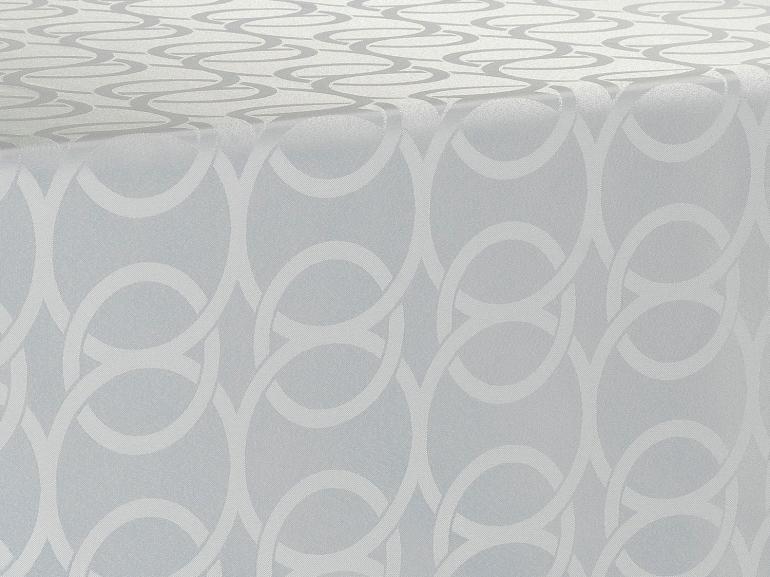 Toalha de Mesa Fácil de Limpar Retangular 10-12 Lugares 160x320cm - Alliance Branco - Dui Design