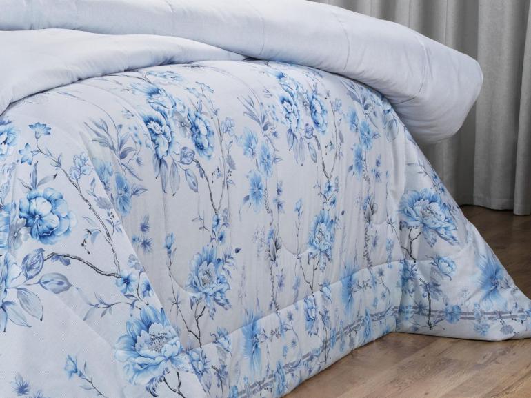 Jogo de Cama Solteiro Percal 180 fios - Alma Cinza - Dui Design