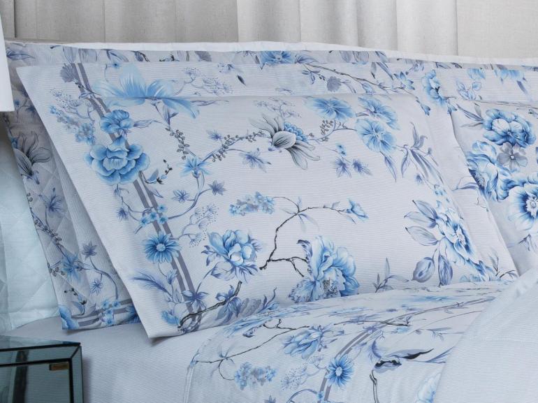 Jogo de Cama Solteiro Percal 180 fios - Alma Cinza - Dui Design