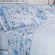 Jogo de Cama Solteiro Percal 180 fios - Alma Cinza - Dui Design