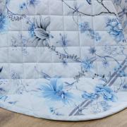 Kit: 1 Cobre-leito King + 2 Porta-travesseiros Percal 180 fios - Alma Cinza - Dui Design