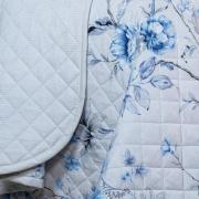 Kit: 1 Cobre-leito King + 2 Porta-travesseiros Percal 180 fios - Alma Cinza - Dui Design