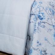 Edredom Casal Percal 180 fios - Alma Cinza - Dui Design