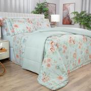 Jogo de Cama Casal Percal 180 fios - Alma Vintage - Dui Design