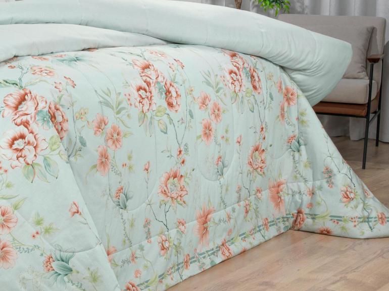 Jogo de Cama Casal Percal 180 fios - Alma Vintage - Dui Design