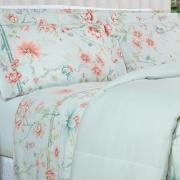 Jogo de Cama Casal Percal 180 fios - Alma Vintage - Dui Design