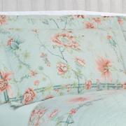 Kit: 1 Cobre-leito Casal + 2 Porta-travesseiros Percal 180 fios - Alma Vintage - Dui Design