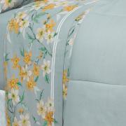 Jogo de Cama Queen 150 fios - Amaris Verde - Dui Design