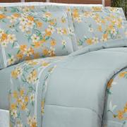 Jogo de Cama Queen 150 fios - Amaris Verde - Dui Design