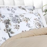 Jogo de Cama Solteiro Percal 200 fios - Anabel S�phia - Dui Design