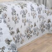 Kit: 1 Cobre-leito King + 2 Porta-travesseiros Percal 200 fios - Anabel Séphia - Dui Design