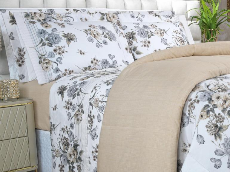 Edredom King Percal 200 fios - Anabel S�phia - Dui Design