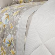 Jogo de Cama Queen Cetim 300 fios - Angelique Bege - Dui Design