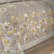 Edredom Queen Cetim 300 fios - Angelique Bege - Dui Design