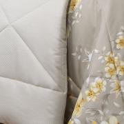 Edredom Queen Cetim 300 fios - Angelique Bege - Dui Design
