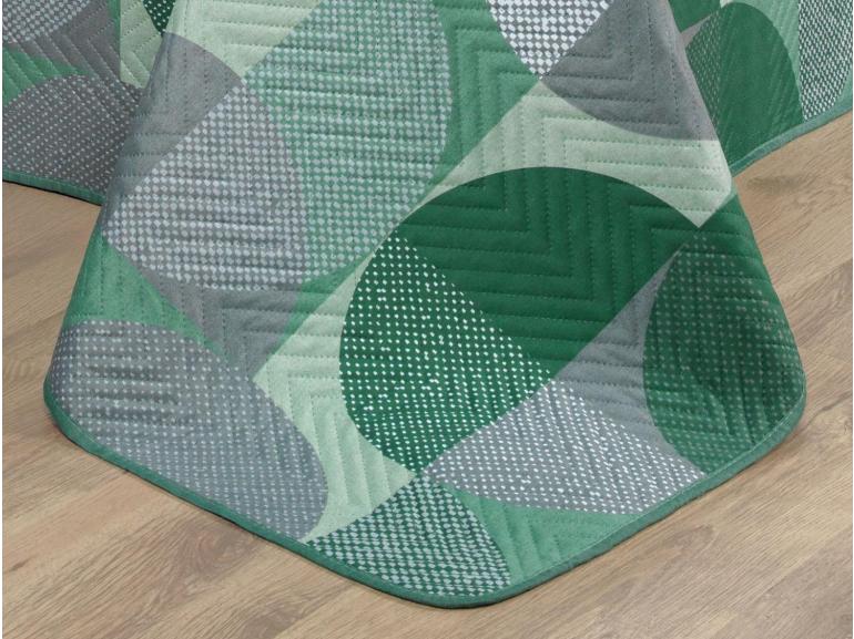 Kit: 1 Cobre-leito King Bouti de Microfibra Ultrasonic Estampada + 2 Porta-travesseiros - Apolo Confrei - Dui Design