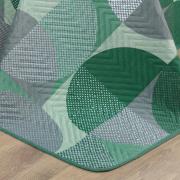 Kit: 1 Cobre-leito King Bouti de Microfibra Ultrasonic Estampada + 2 Porta-travesseiros - Apolo Confrei - Dui Design