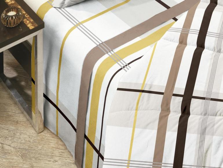 Jogo de Cama Solteiro 150 fios 100% Algodo - Ares - Teka