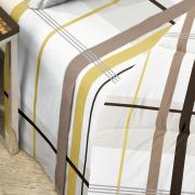 Jogo de Cama Solteiro 150 fios 100% Algodo - Ares - Teka