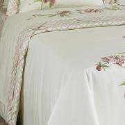 Enxoval Casal com Capa de Edredom 7 peas Percal 200 fios 100% Algodo - Arthemis - Dui Design