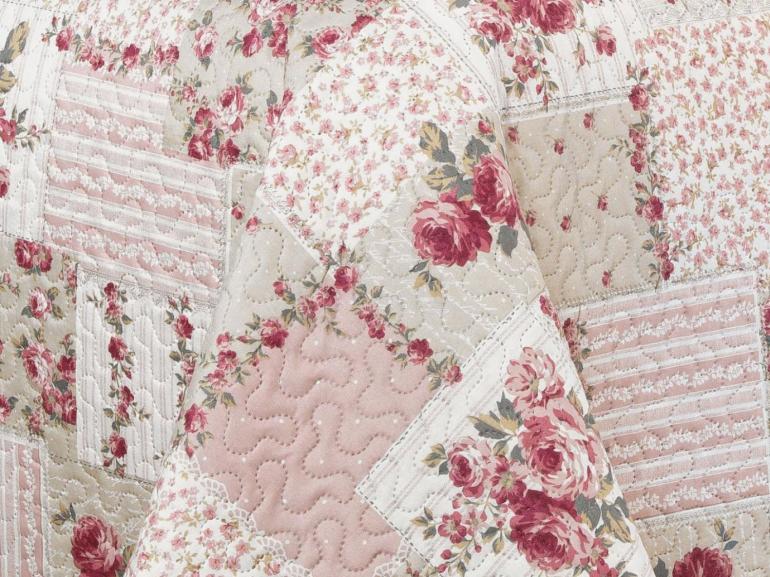 Kit: 1 Cobre-leito King Bouti de Microfibra Ultrasonic Estampada + 2 Porta-travesseiros - Astrid Vintage - Dui Design