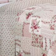 Kit: 1 Cobre-leito King Bouti de Microfibra Ultrasonic Estampada + 2 Porta-travesseiros - Astrid Vintage - Dui Design