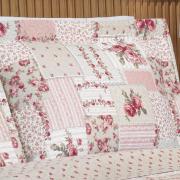 Kit: 1 Cobre-leito King Bouti de Microfibra Ultrasonic Estampada + 2 Porta-travesseiros - Astrid Vintage - Dui Design