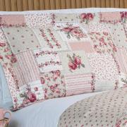 Kit: 1 Cobre-leito King Bouti de Microfibra Ultrasonic Estampada + 2 Porta-travesseiros - Astrid Vintage - Dui Design