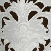 Toalha de Mesa com Bordado Richelieu Redonda 180cm - Atena Branco - Dui Design