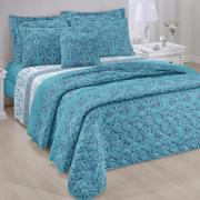 Edredom Casal 150 fios 100% Algodo - Aura (Linha Ouro) - Santista