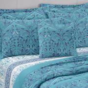 Edredom Casal 150 fios 100% Algodo - Aura (Linha Ouro) - Santista