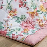 Edredom King Percal 180 fios - Aurea Rosa Velho - Dui Design