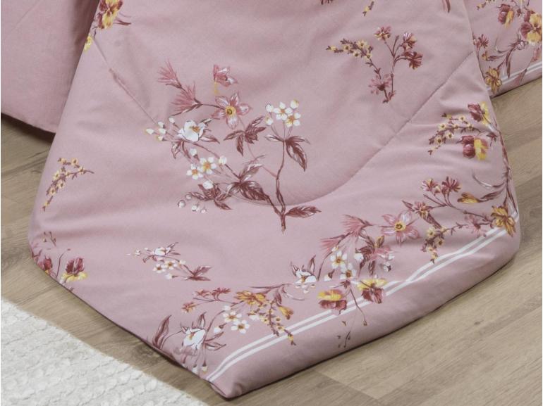 Jogo de Cama Casal Percal 200 fios - Beatrice Vintage - Dui Design