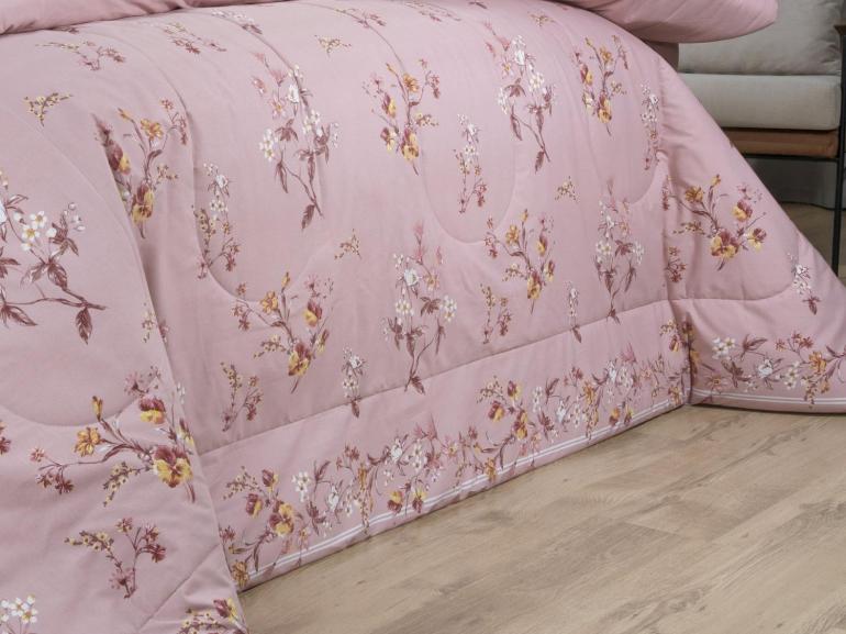 Jogo de Cama Casal Percal 200 fios - Beatrice Vintage - Dui Design