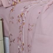 Jogo de Cama Casal Percal 200 fios - Beatrice Vintage - Dui Design