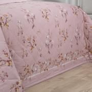 Kit: 1 Cobre-leito Solteiro + 1 Porta-travesseiro Percal 200 fios - Beatrice Vintage - Dui Design