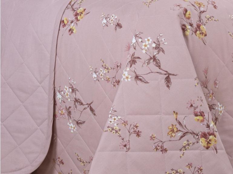 Kit: 1 Cobre-leito Solteiro + 1 Porta-travesseiro Percal 200 fios - Beatrice Vintage - Dui Design